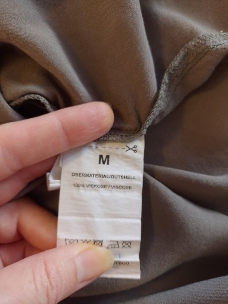 Mister*Lady. Elegantes Hemd - Bluse - Tunika.  Viskose.  Größe M.