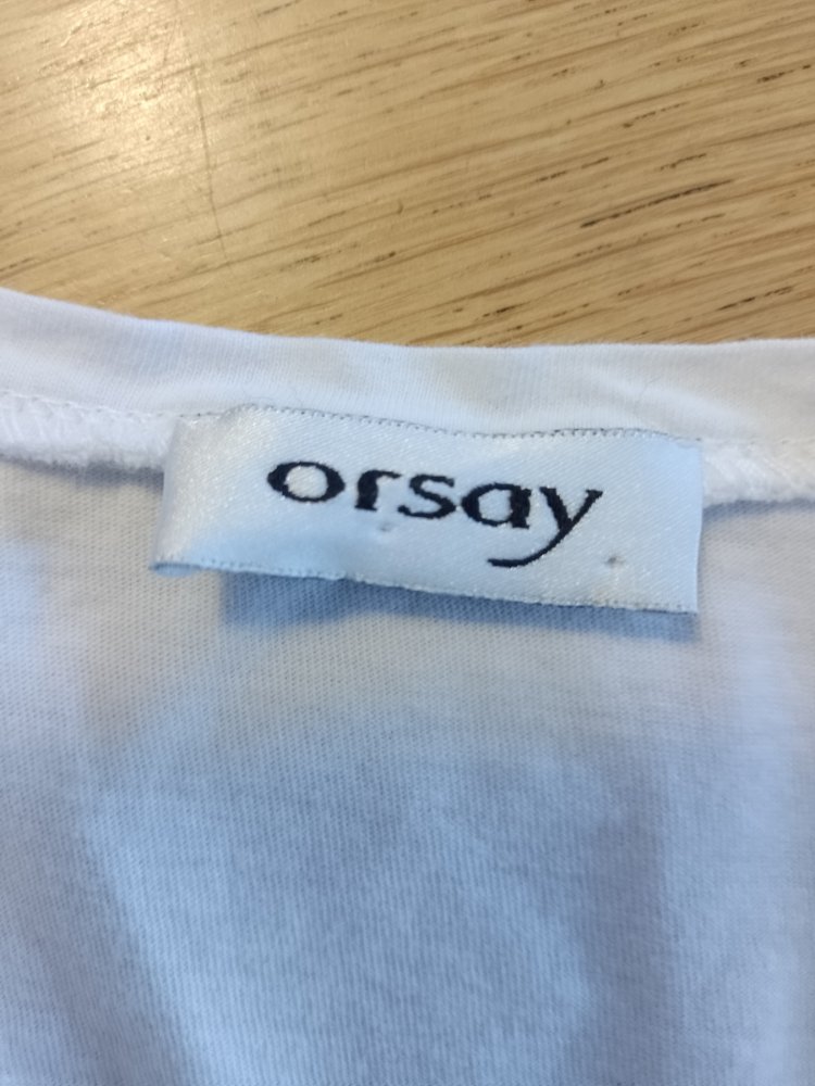 Wie neu. Orsay. Elegantes T-Shirt - Bluse - Tunika. Baumwolle