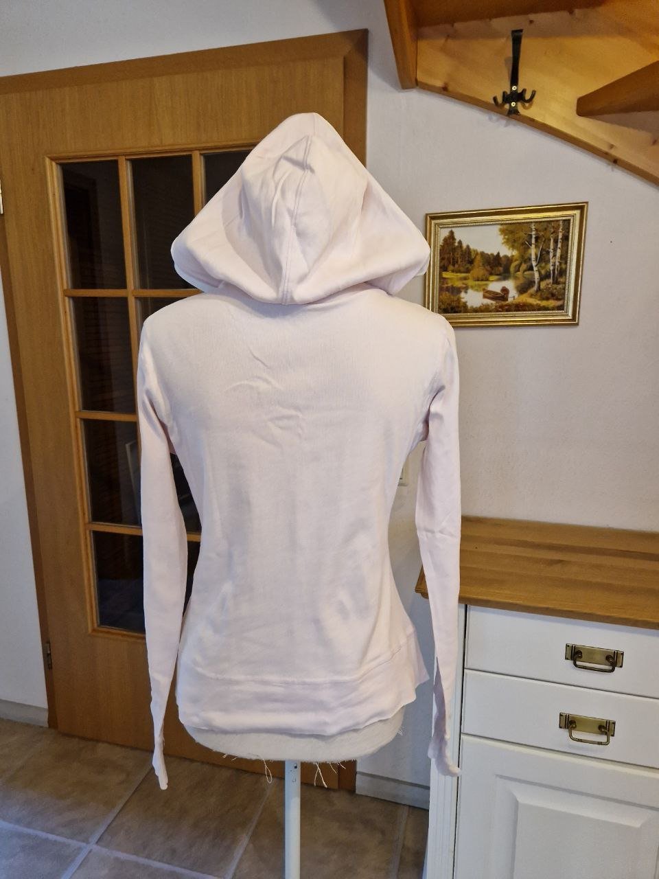 Only.  Stylischer Pullover mit Kapuze. Baumwolle.  Größe M.  