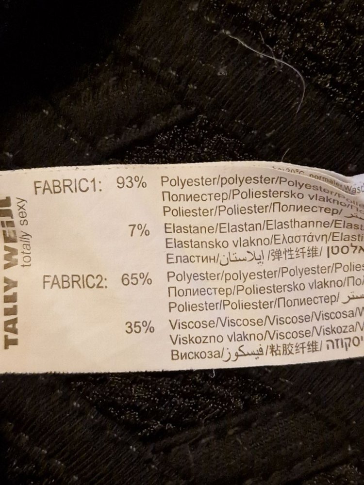 Tally Weijl.  Schönes Sommerkleid.  Schwarzes Partykleid.  Große 38.