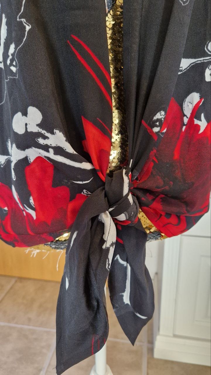 Leichter Umhang - Blazer. Größe L (40). Elastan + Polyester. 