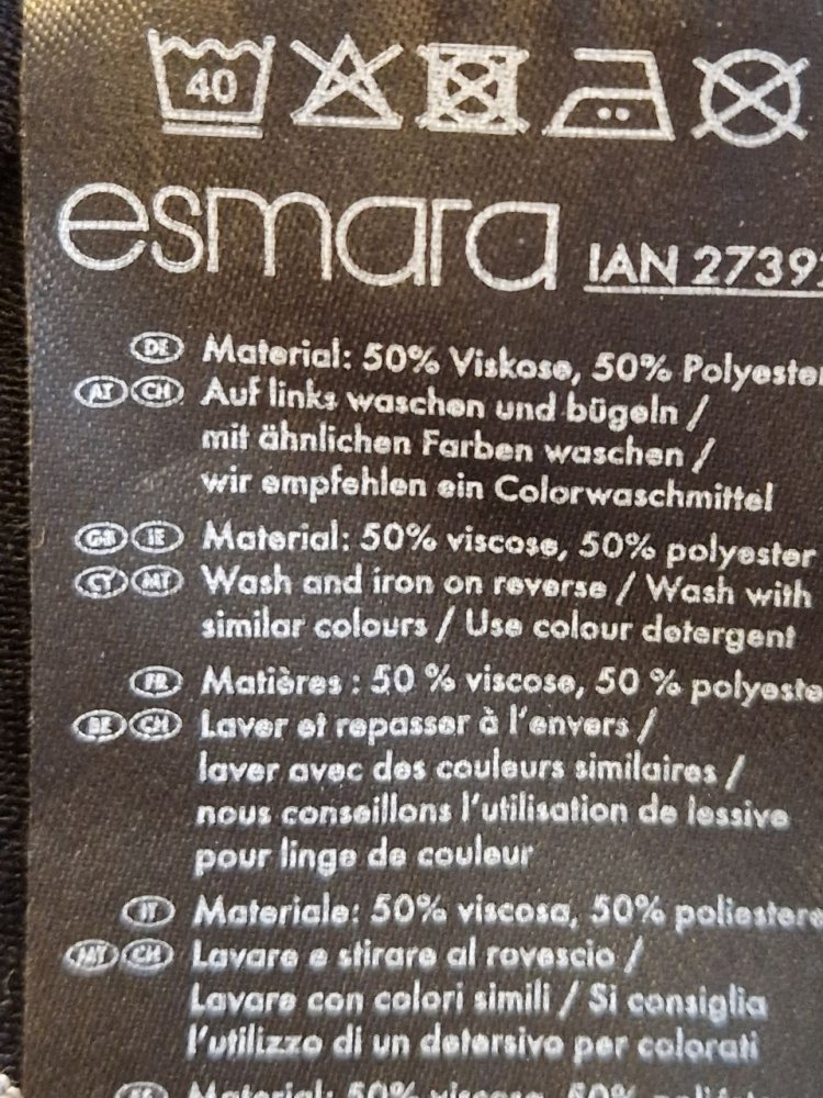 Esmara.  Schönes Sommerkleid.  Viskose + Polyester.  Große M.  