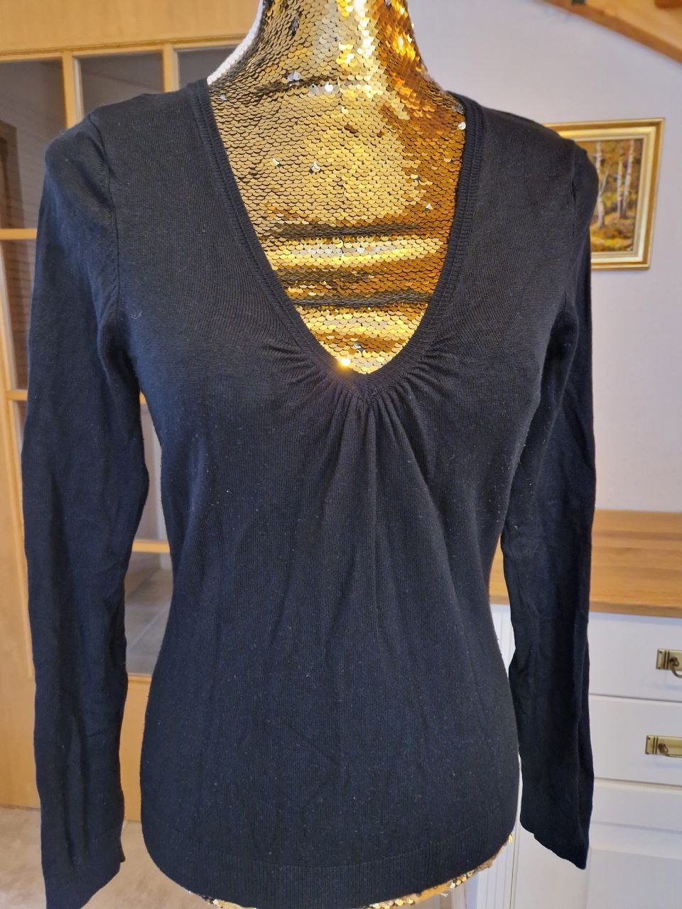 Orsay. Bequemer Pullover.  Viskose + Polyamid.  Größe S-M. 