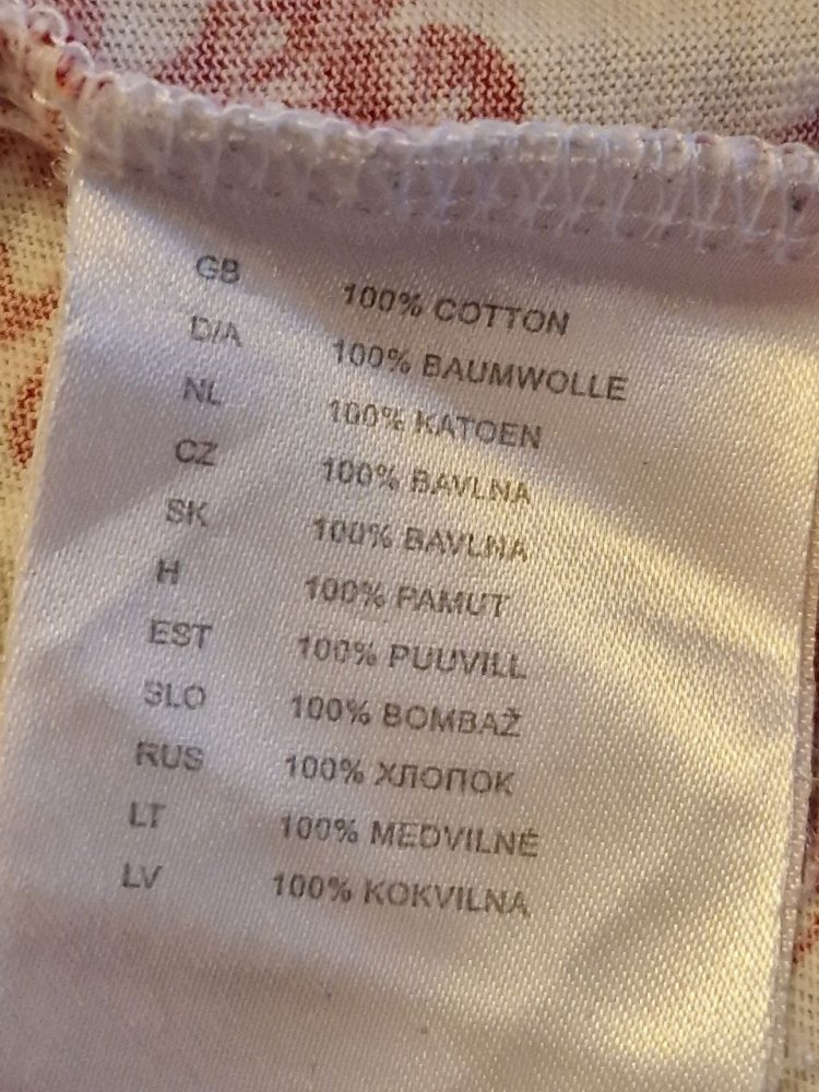 Colours of the World. Bequemes T-Shirt - Top. Größe M. 