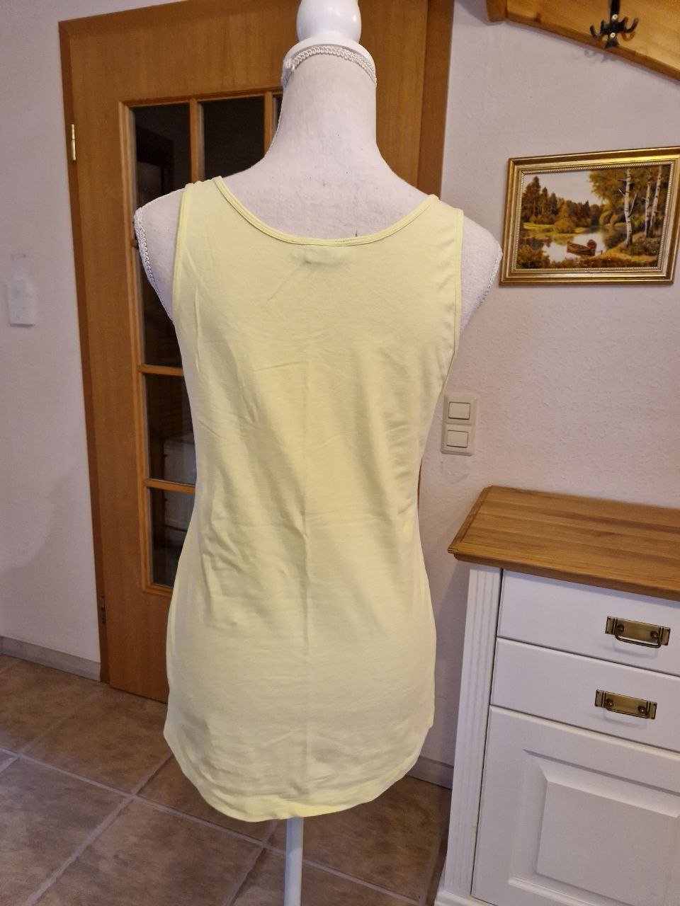 Blue Motion. Bequemes T-Shirt - Top - Trägerhemd. Größe M (40/42)