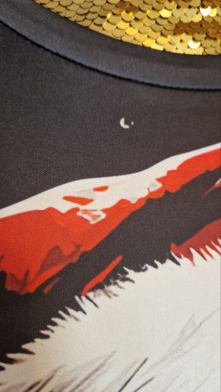 Weihnachtliches Herren-T-Shirt. Größe M. 