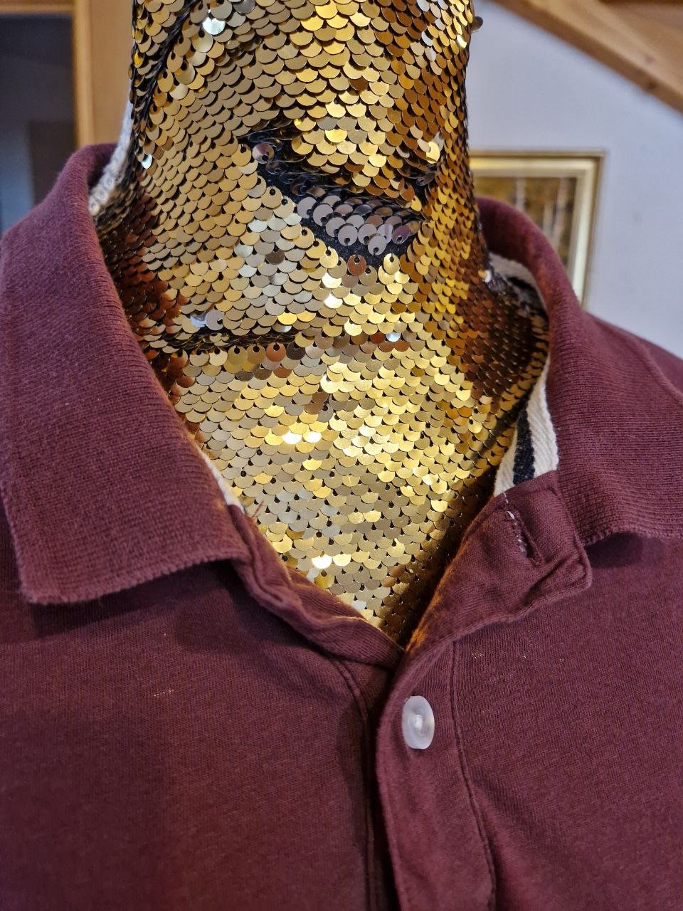 Set.  2 Herren-T-Shirts.  Baumwolle.  Größe L. 