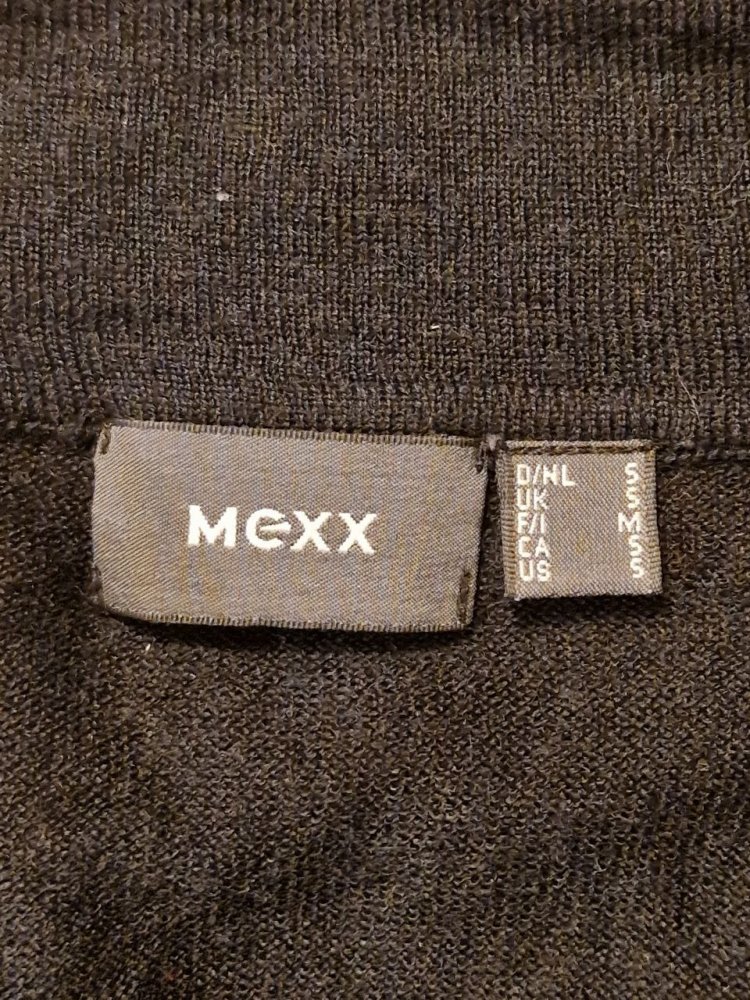 MEXX.   Schöner Pullover - Strick - Tunika.  15% Wolle.  Große S. 