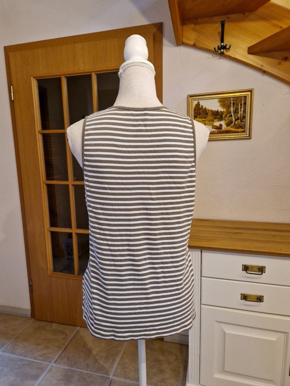 Gerry Weber.  Top - T-Shirt.  Größe L.  Baumwolle. 