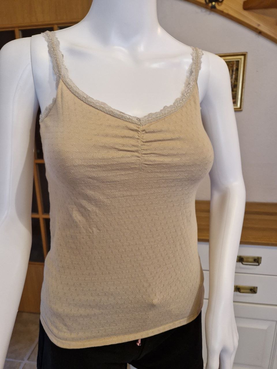 Pimkie.  Bequemes T-Shirt - Top - Trägerhemd.  Größe XS. 