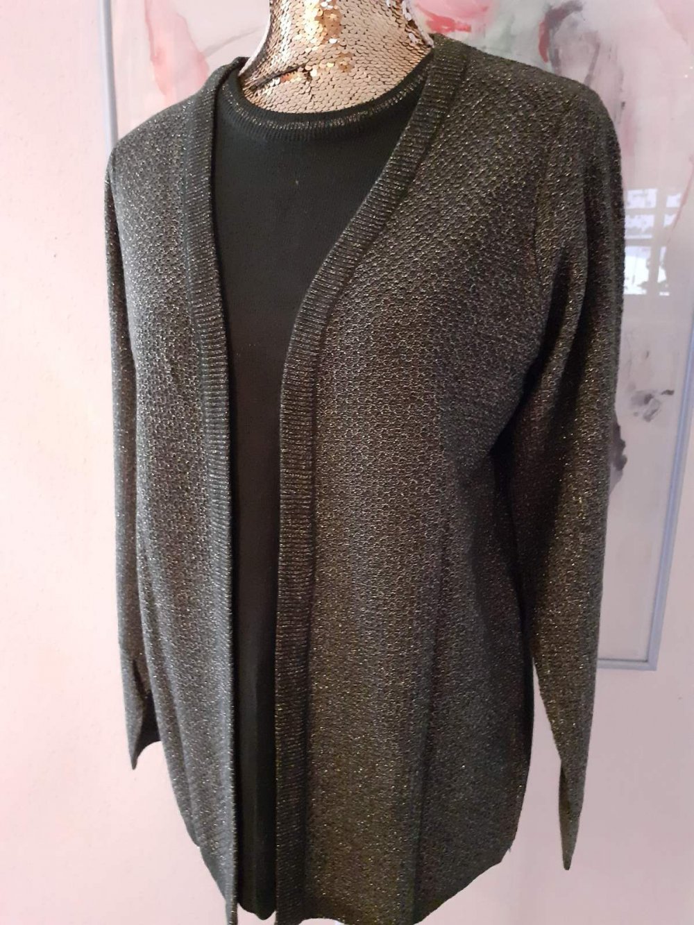 Warmer eleganter Pullover, Sweatshirt Größe S ( 36 - 38 )
