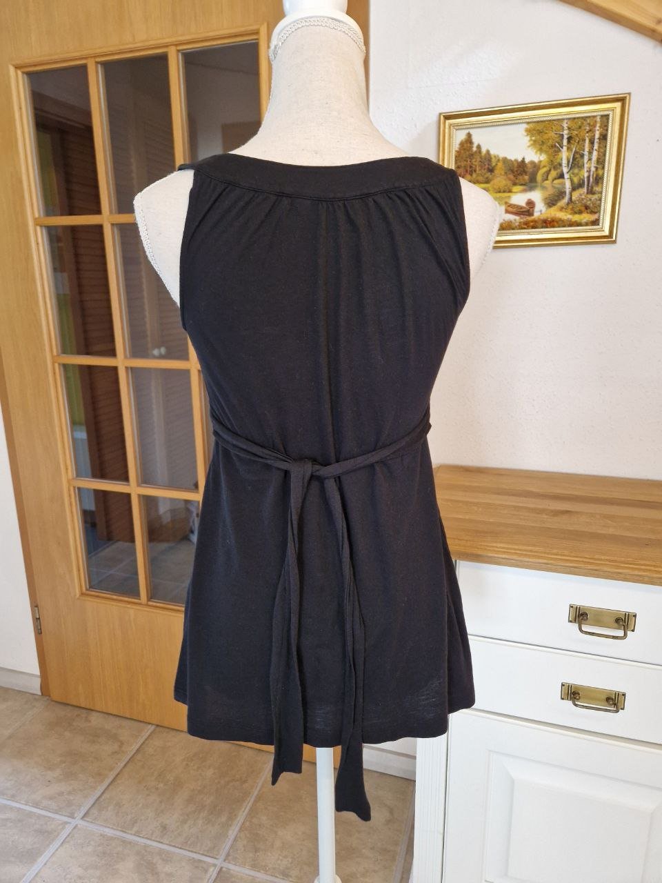 Top - Bluse. Viskose + Elastan. Größe M. 