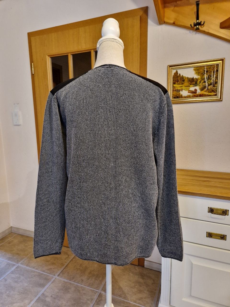 Schöner Herrenpullover.  Baumwolle. Größe M ( 48-50 ).