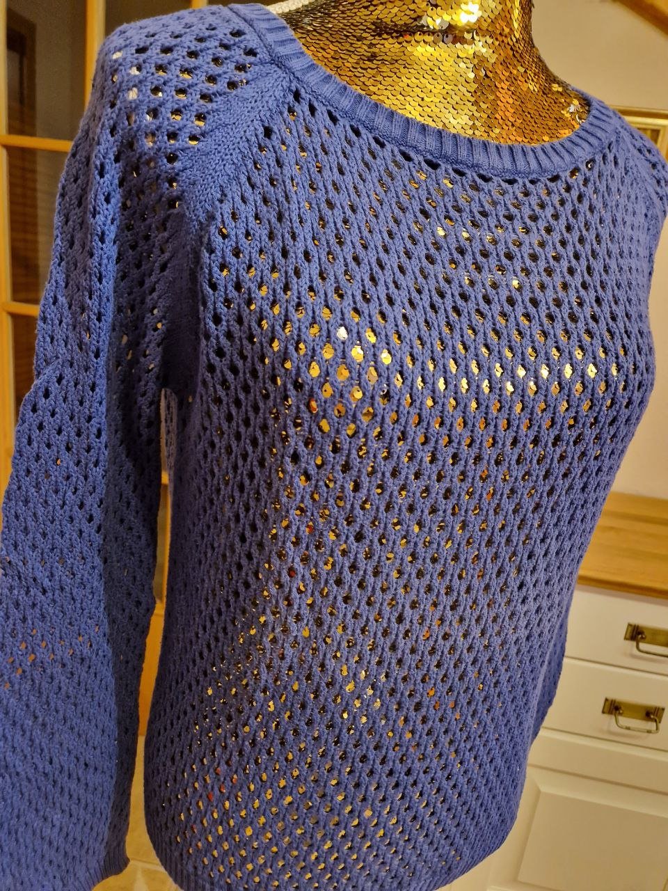 Blue Motion.  Schöner Pullover.  Große M.  Baumwolle.