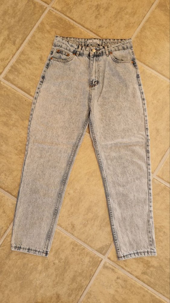 Vonnavi. Wie neu. Stylische blaue Jeans.  Baumwolle. Große 40 (29). 