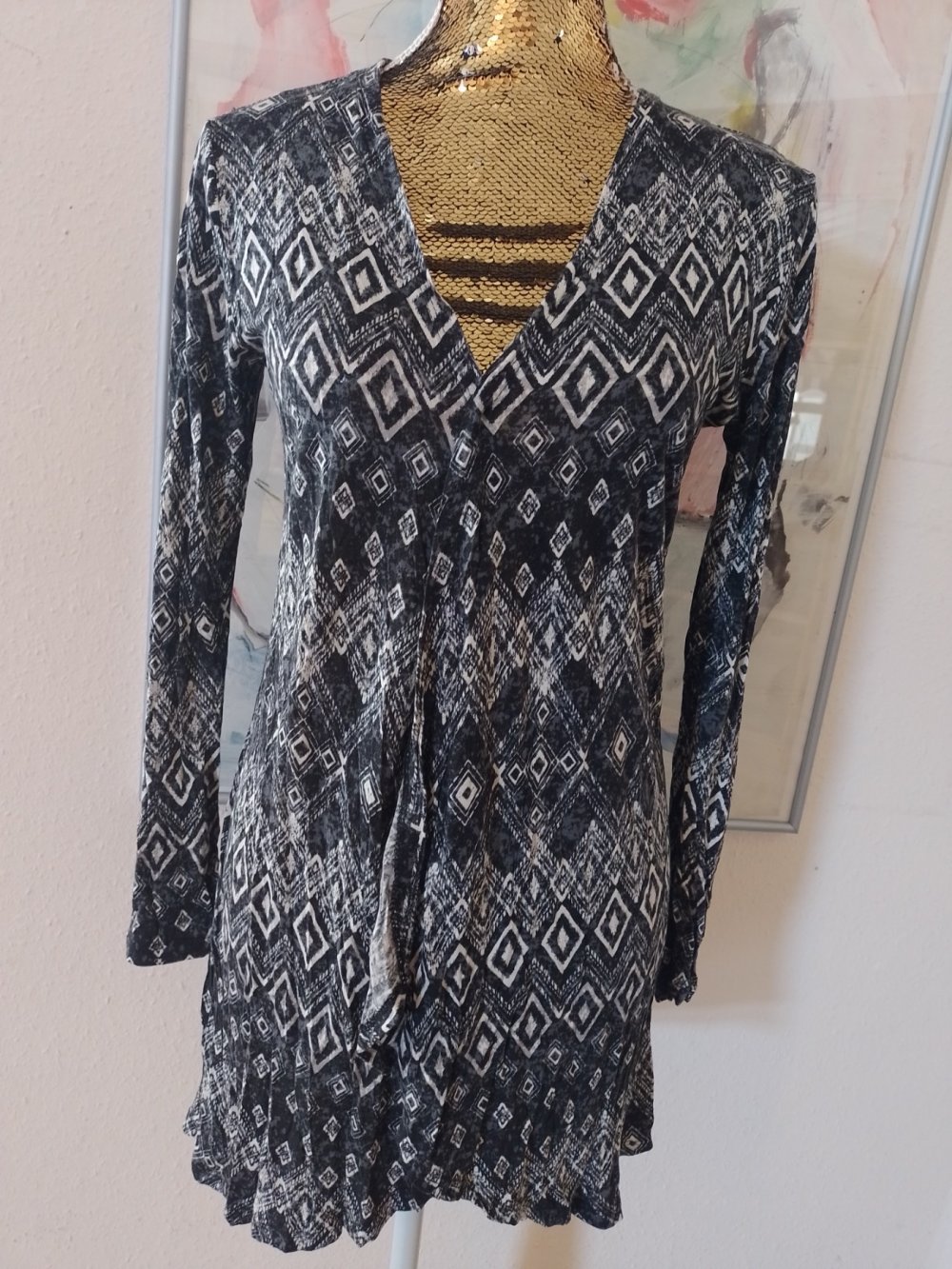 Amisu. Stylishe leichte Strickjacke - Blazer. Viscose.