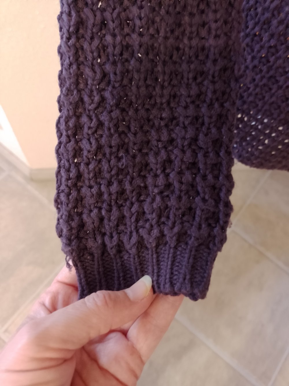 Only. Schöner Pullover, Strick, Jersey. Farbe - Lila. Polyakril. Größe S. 