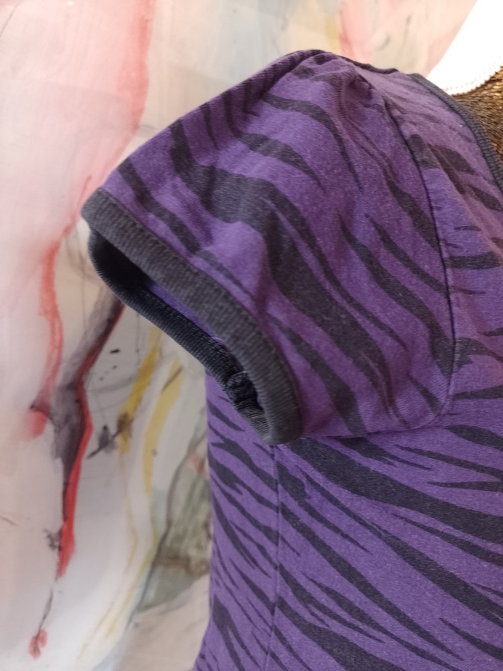 Wie neu. Okay. Elegantes T-Shirt - Bluse - Tunika. Größe S.