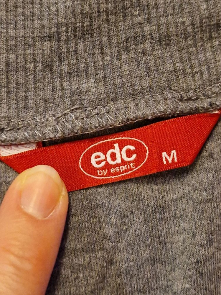 EDC. T-Shirt - Tunika - Bluse. Baumwolle. Größe M.