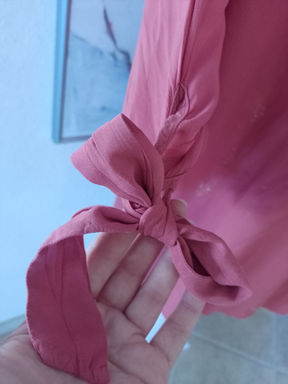 Mister*Lady. Elegantes Hemd - Bluse - Tunika. Viskose. Größe M.