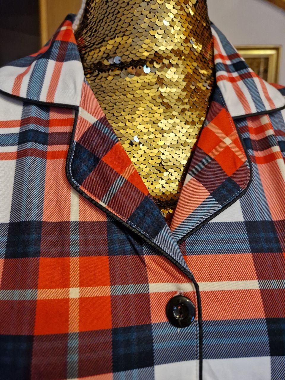 Weihnachts-Pyjama-Sets. Weihnachtsgeschenk. Langarm-Oberteil + Hosen.