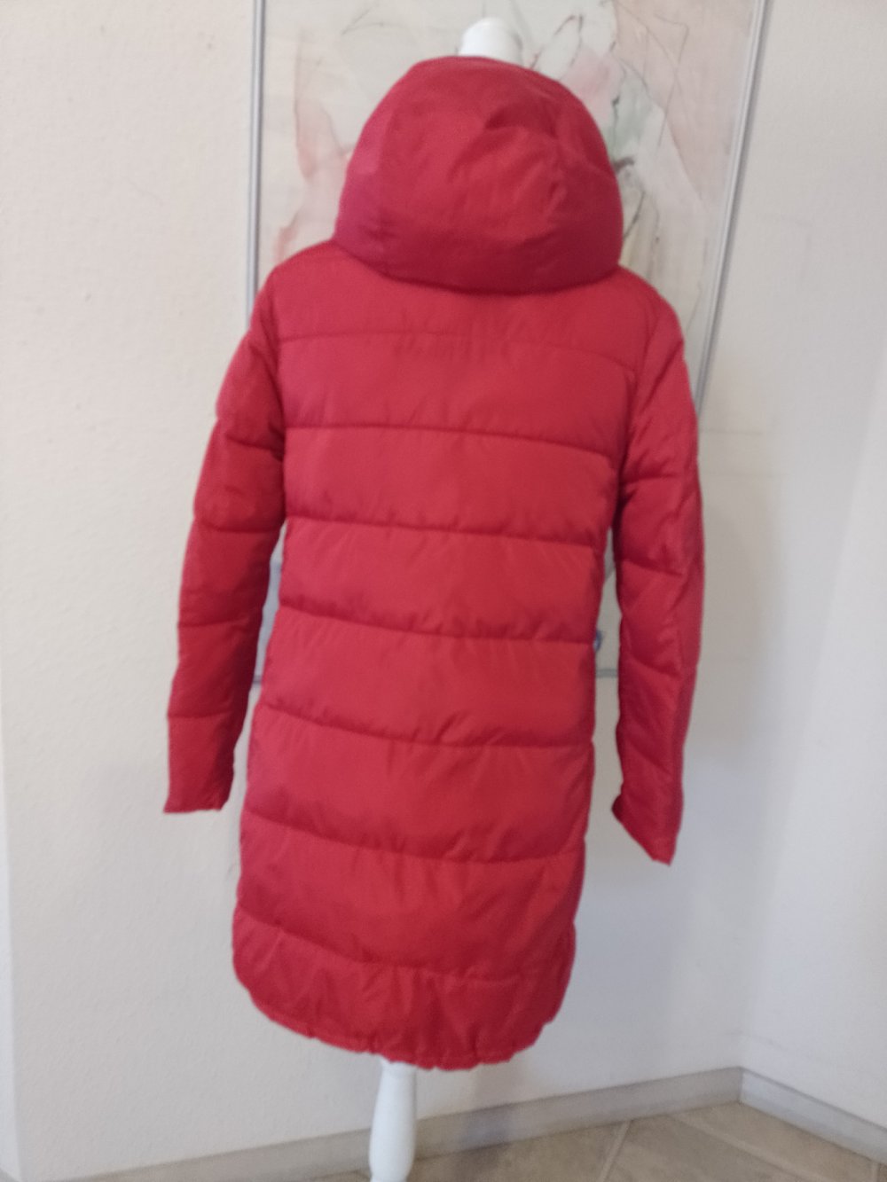 Schöne praktische warme Jacke. Mantel. Größe XS-S.