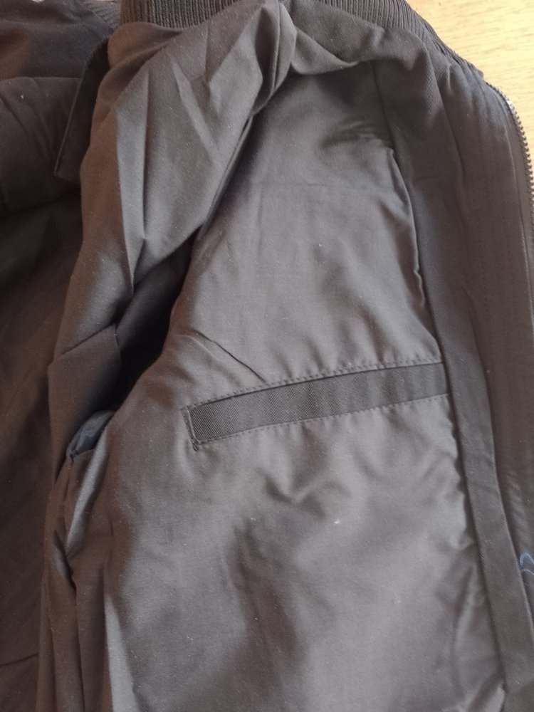 Neu. Men Wear. Praktische stilvolle schwarze Jacke. Baumwolle.