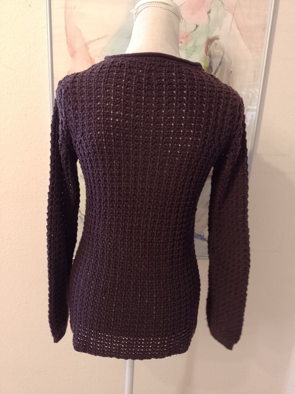 Only. Schöner Pullover, Strick, Jersey. Farbe - Lila. Polyakril. Größe S. 