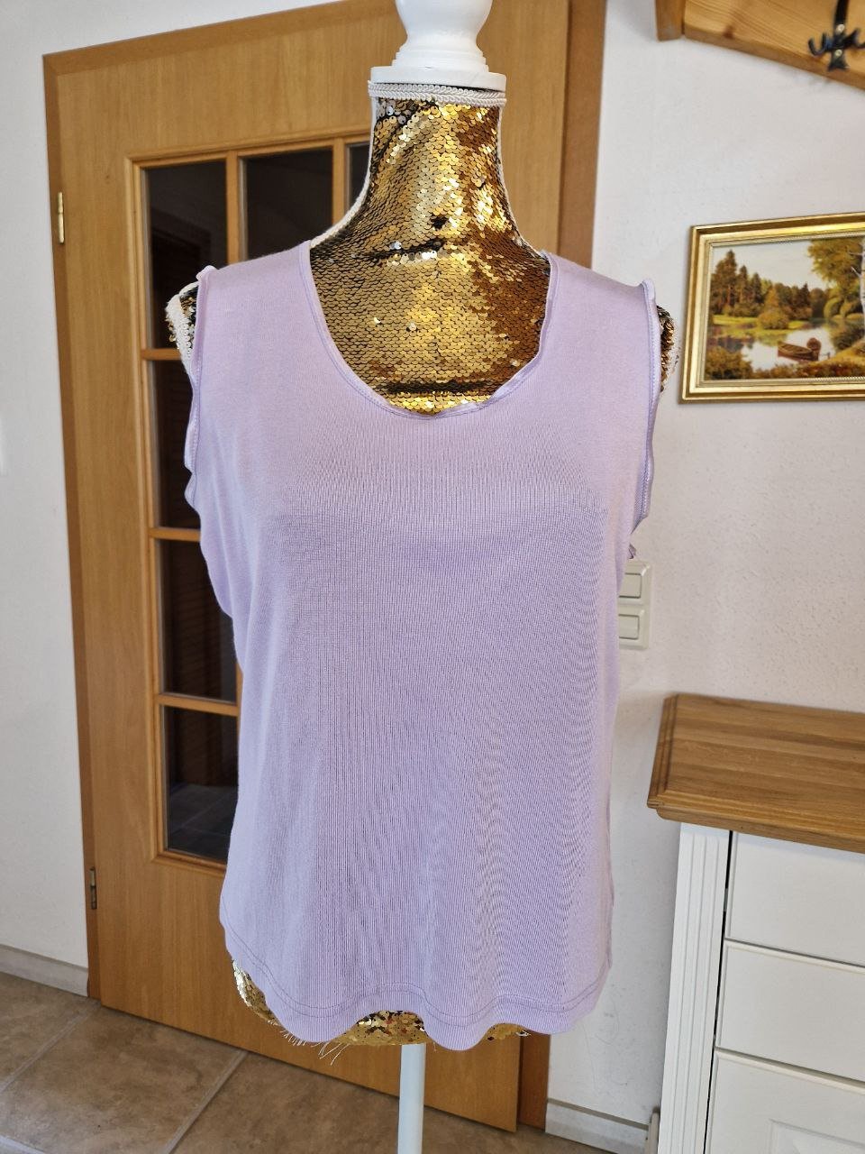  Bequemes T-Shirt - Top - Trägerhemd.  Größe XL-XXL. 