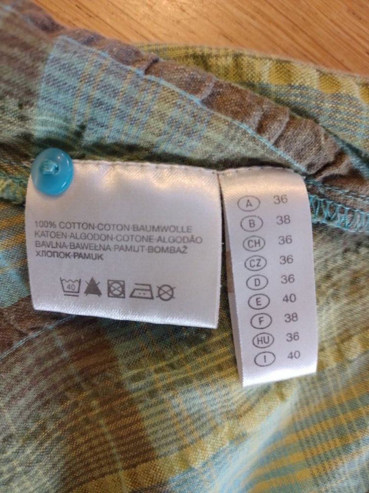 Schönes Sommerkleid. Yessica. Baumwolle. Große S.