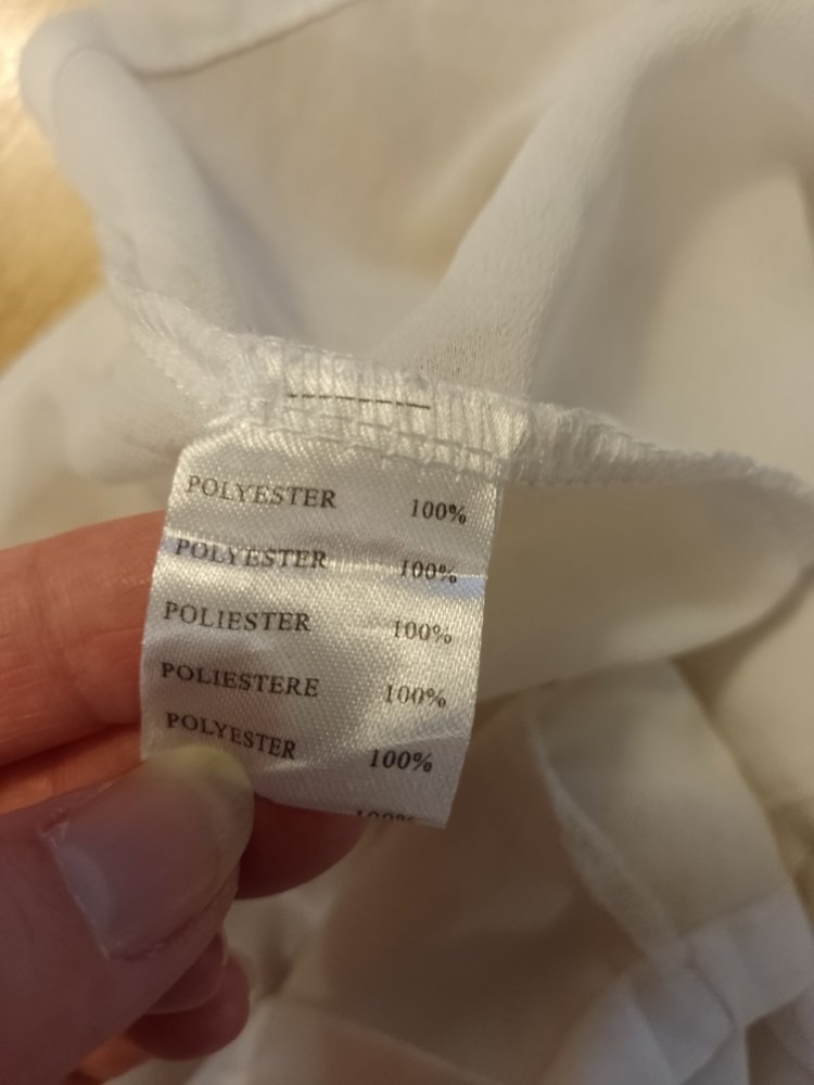 Sweewe. Elegantes Hemd - Bluse - Tunika. Polyester. Größe S/M. 