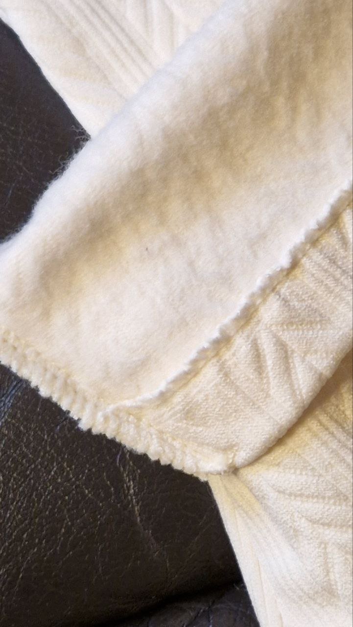  Warme weiße Leggings. Herbst-Winter. Größe L. 