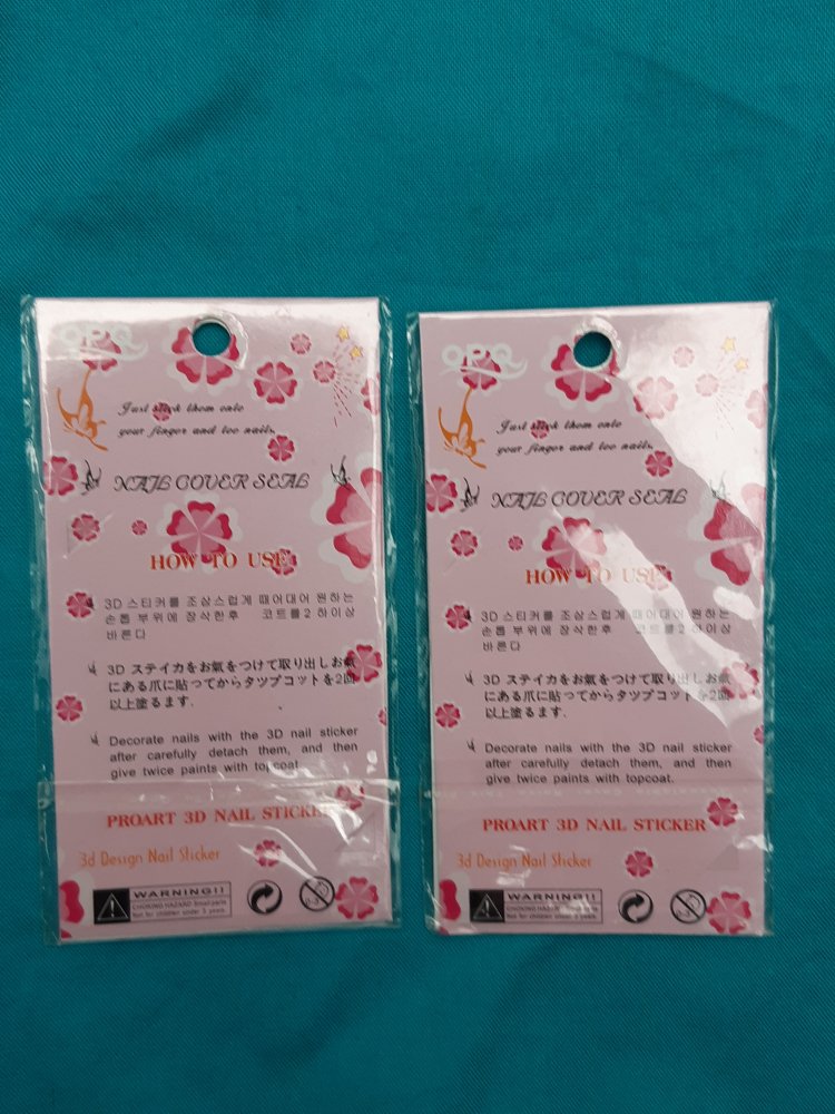 Nagelsticker Nagelaufkleber