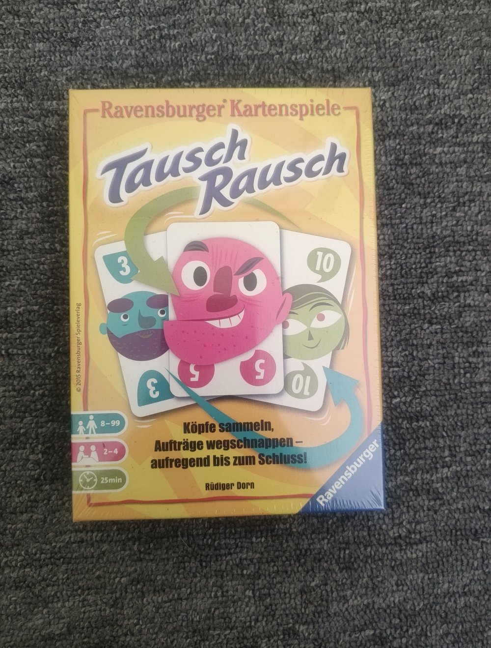 Neues Gesellschaftsspiel Tausch Rausch