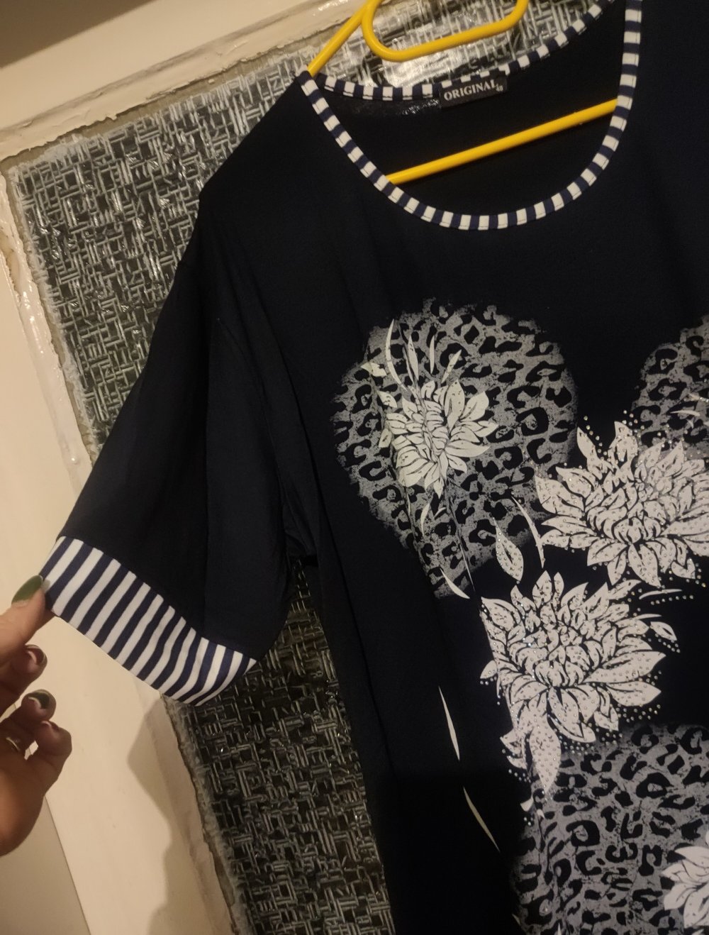 Langer Pullover/Kleid in 48