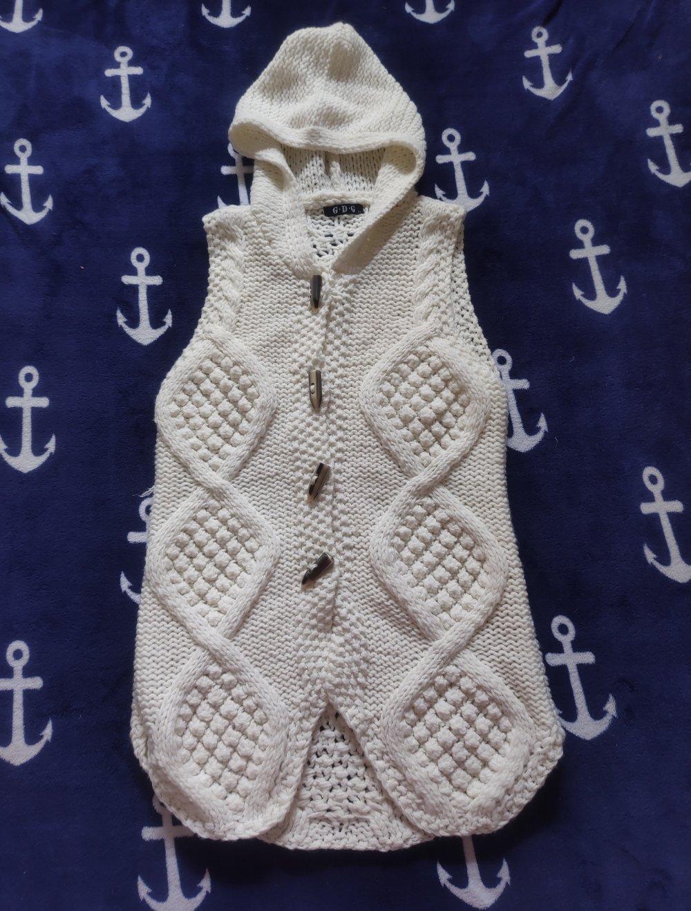 Grobstrickjacke in S/M