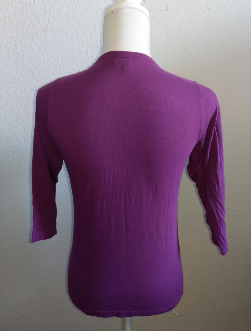 Sweatshirt mit 3/4 Ärmel in S 36/38