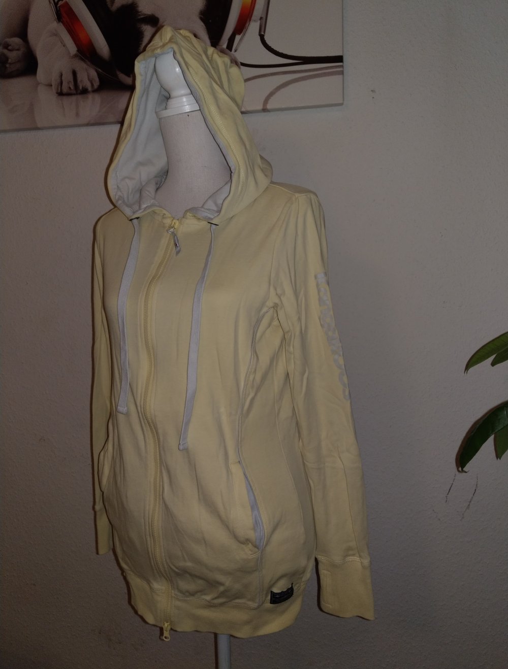 Lange Strickjacke in 36/38