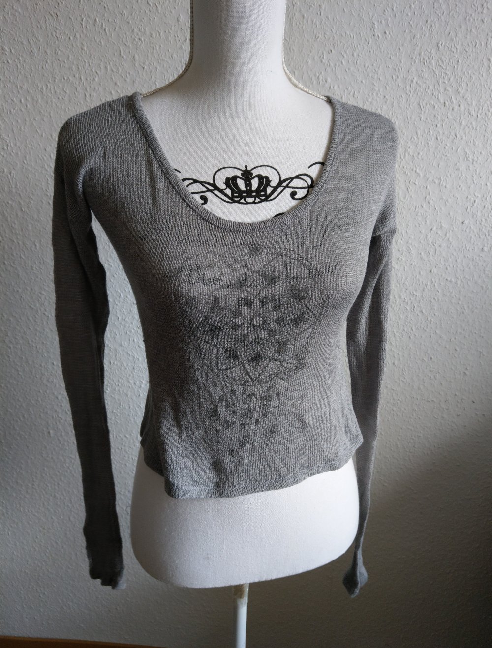 Dünner Pullover in XS