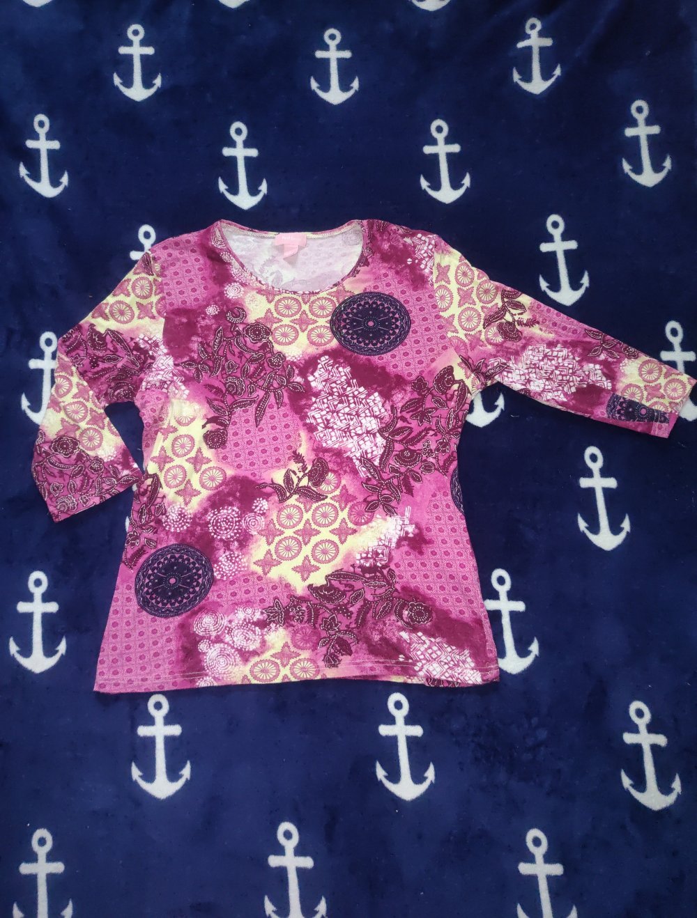 neuen 3/4 Arm Pullover in L 42/44