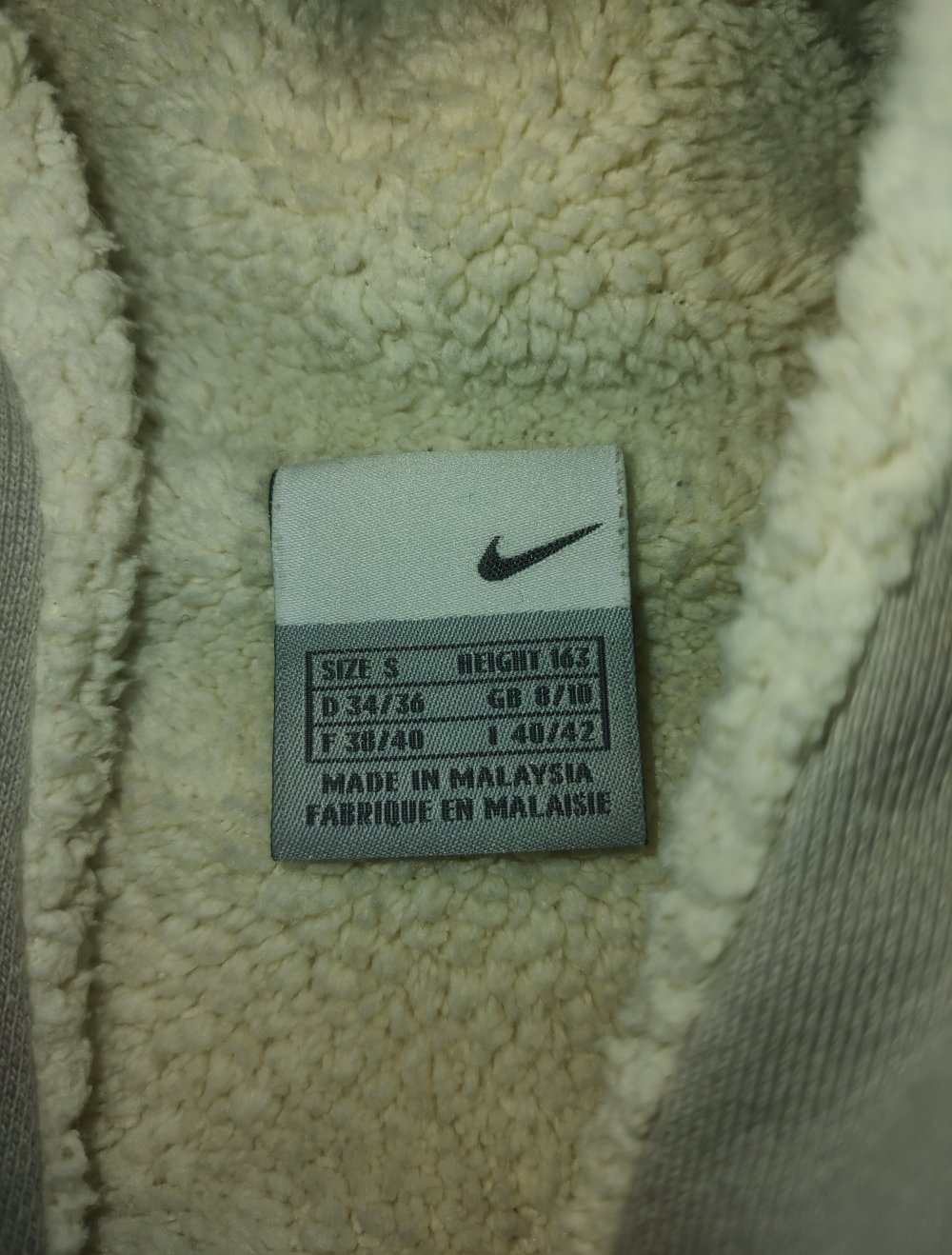Nike Teddy Jacke in S 34/36