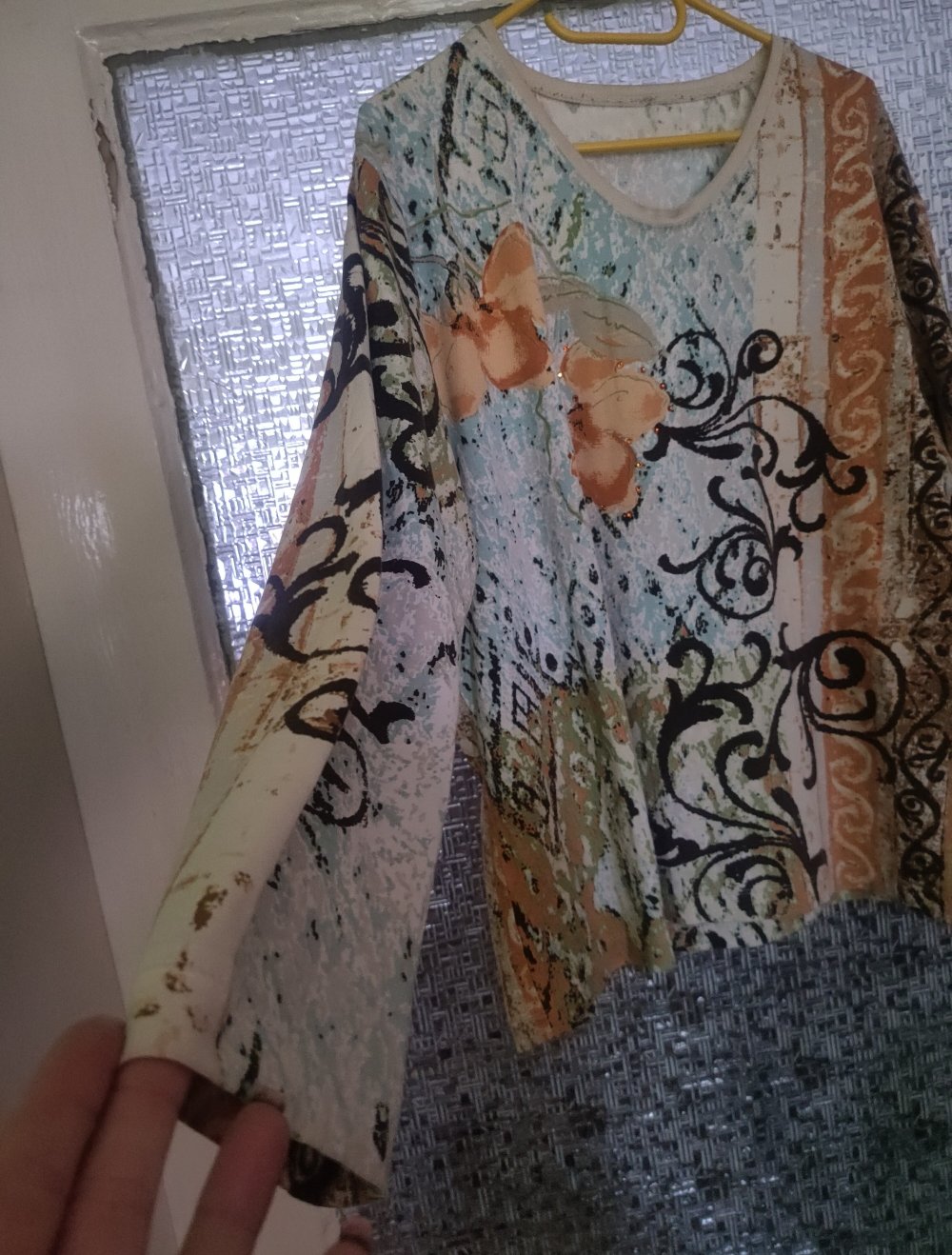 Dünner Pullover in 54