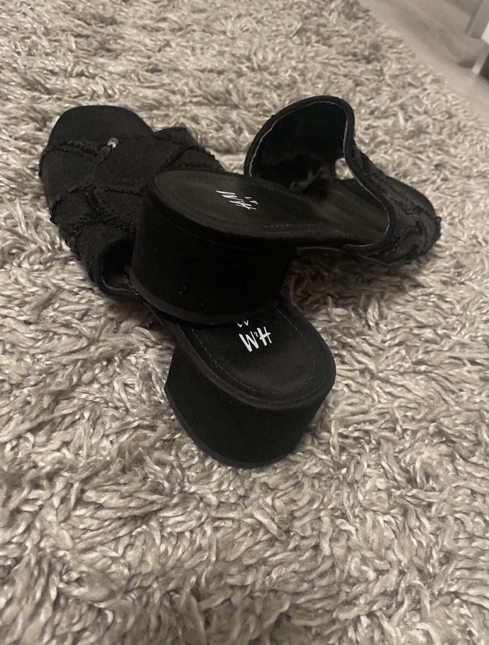 Damen Sandalen mit Glitzer