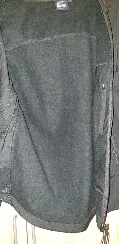  Softshell Übergangsjacke Herren schwarz Gr. S -Neu-