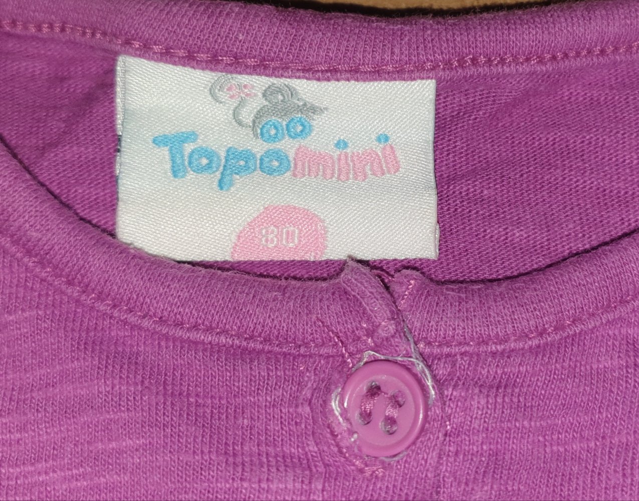  Mädchen Jumpsuit lila Gr. 80