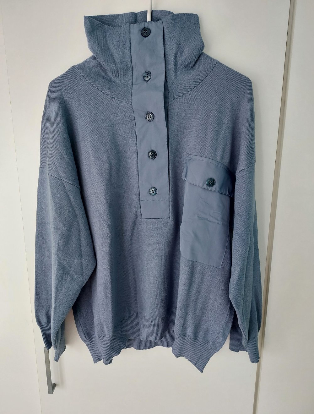 Mango Pullover Rollkragen Sweatshirt