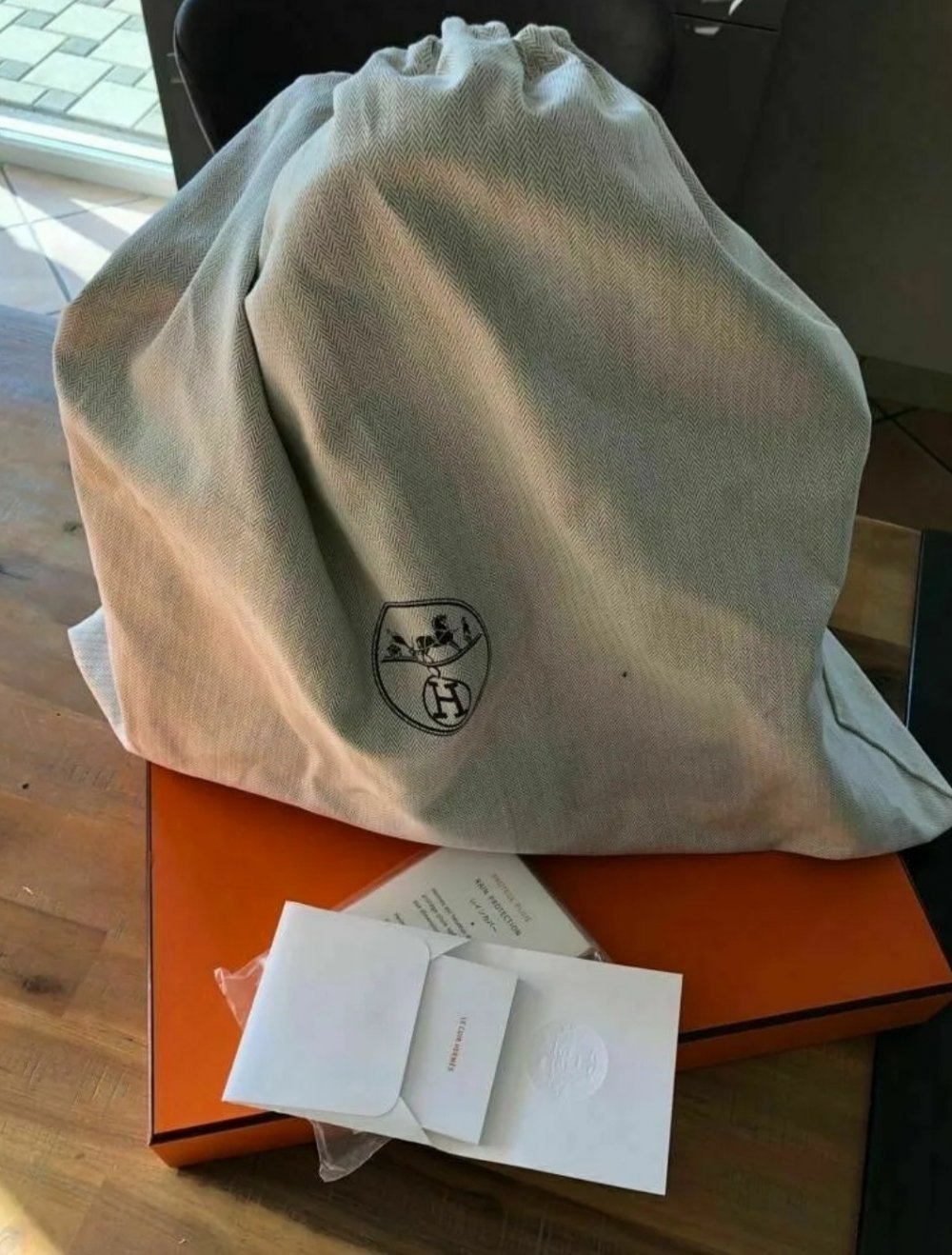 Hermès Birkin Bag Handtasche Leder rot