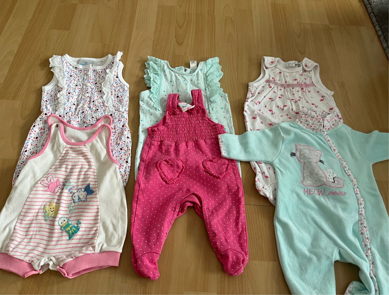 Babystrampler Mädchen 50/56