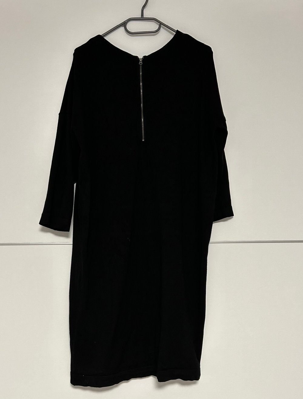 Langärmliges, schwarzes, enges  Kleid von Vero Moda Größe L