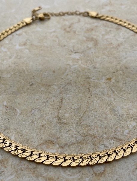 Kubanische Kette und Armband Set